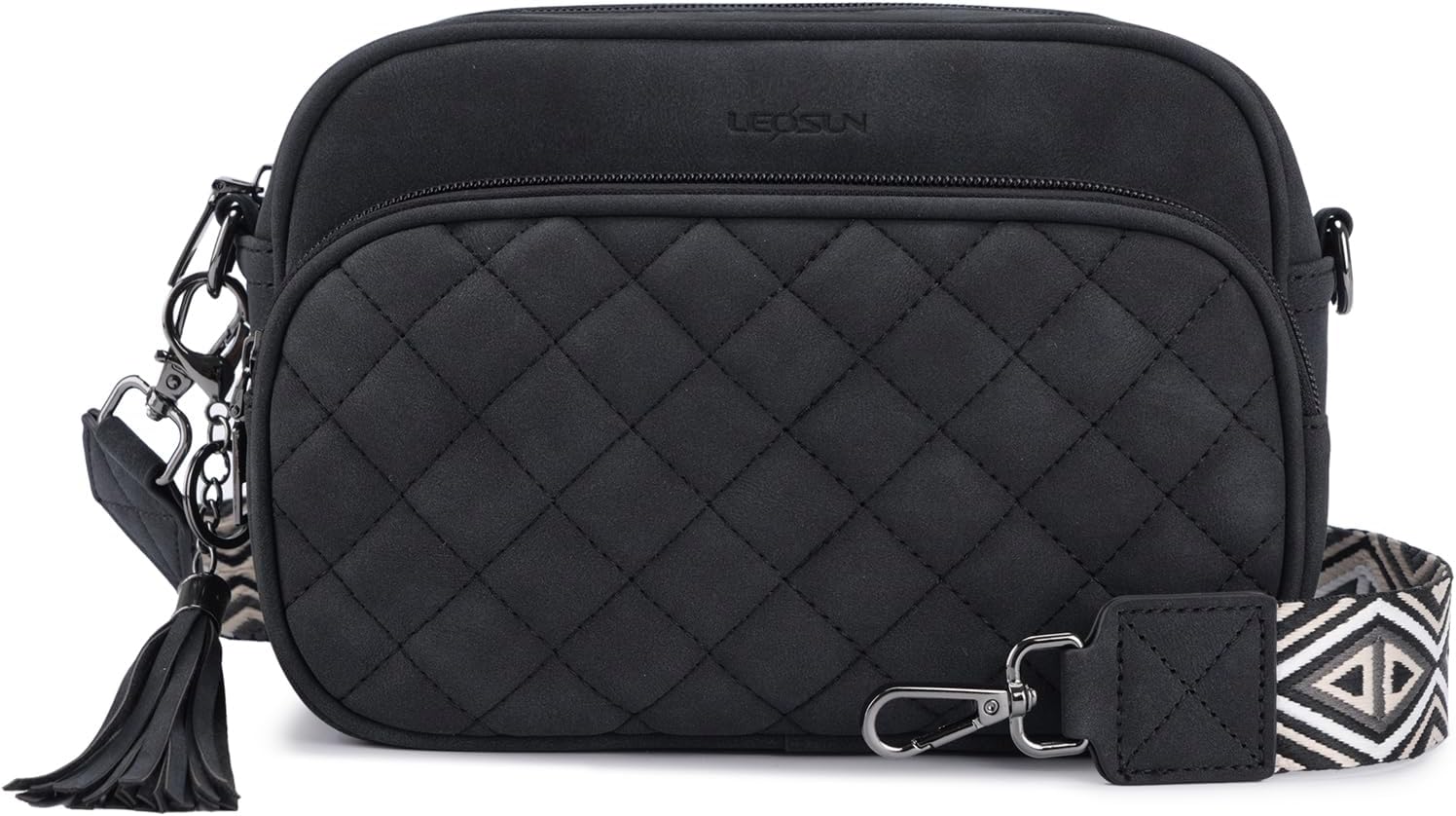 Thumbnail 6 de Mirevelle Damen Crossbody Handtasche mit mehreren Fächern und breitem, verstellbarem Gurt – umhängetauglich für Alltag & Reisen