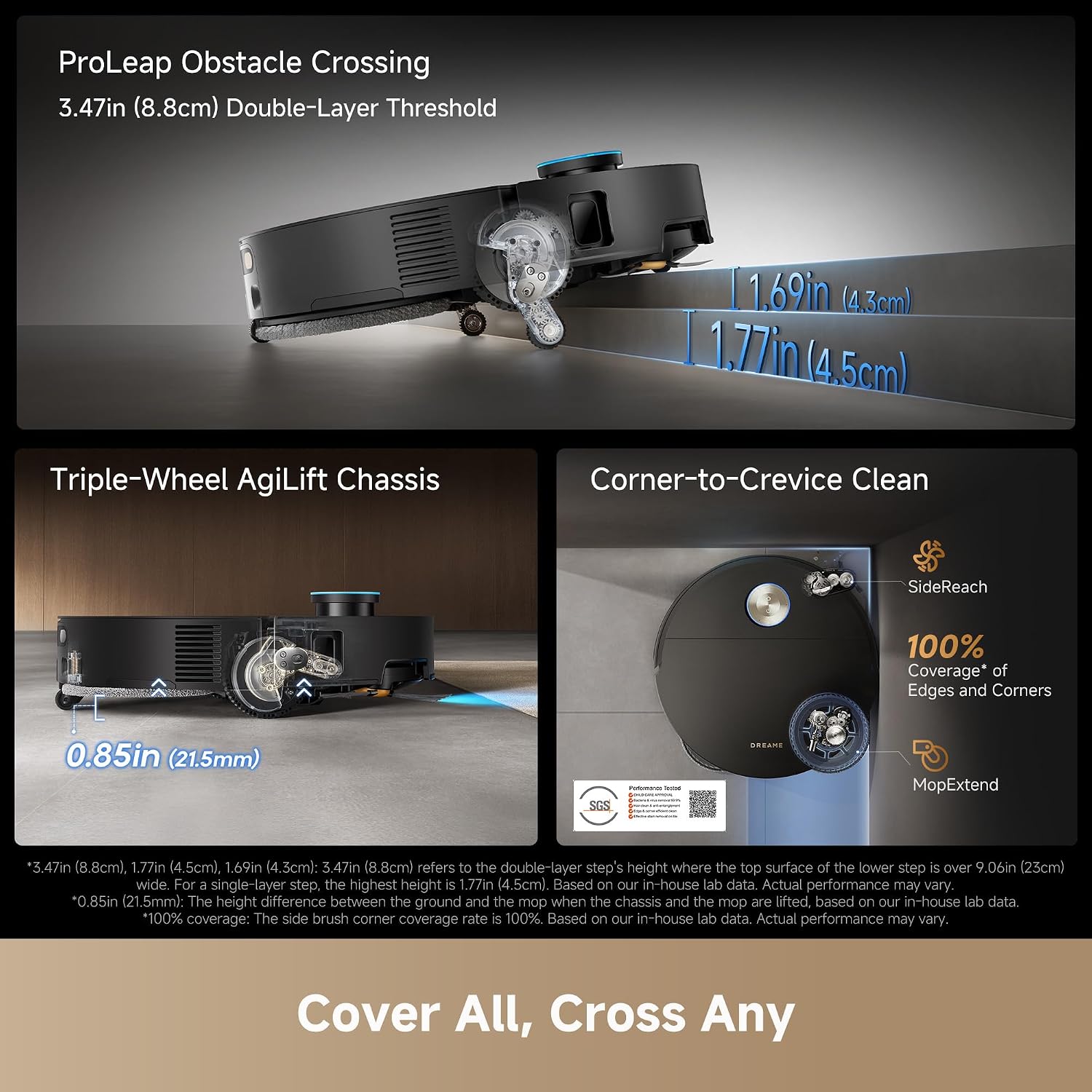 Detalle 2 de Dreame robot vacuum X60 Max Ultra Complete
