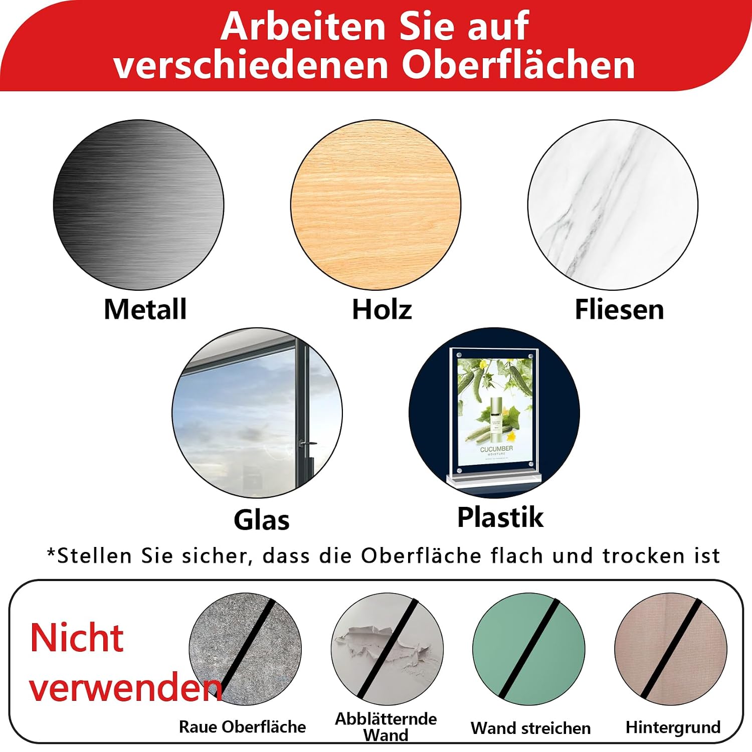 Detalle de Abnii Kabelhalter 100 Stück 16,8 mm