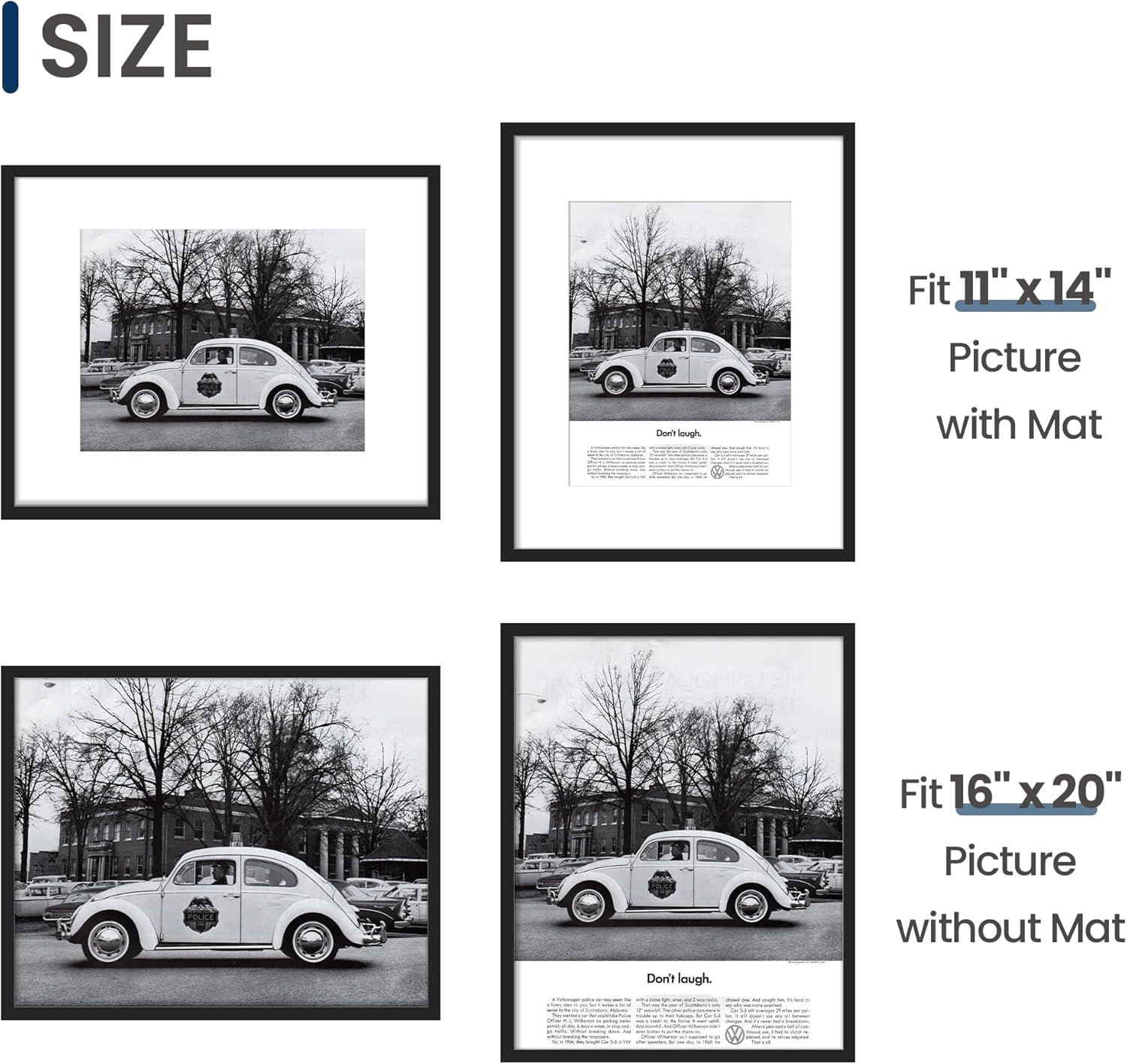 Thumbnail 5 de ENJOYBASICS 16x20 Picture Frame