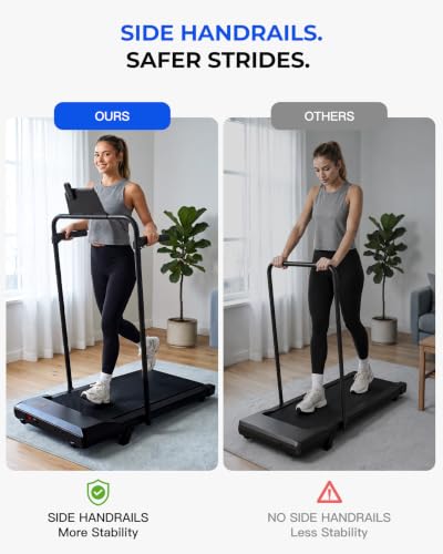 Thumbnail 2 de Superun Raceable Walking Pad, 10% Incline, Foldable, 6 km/h