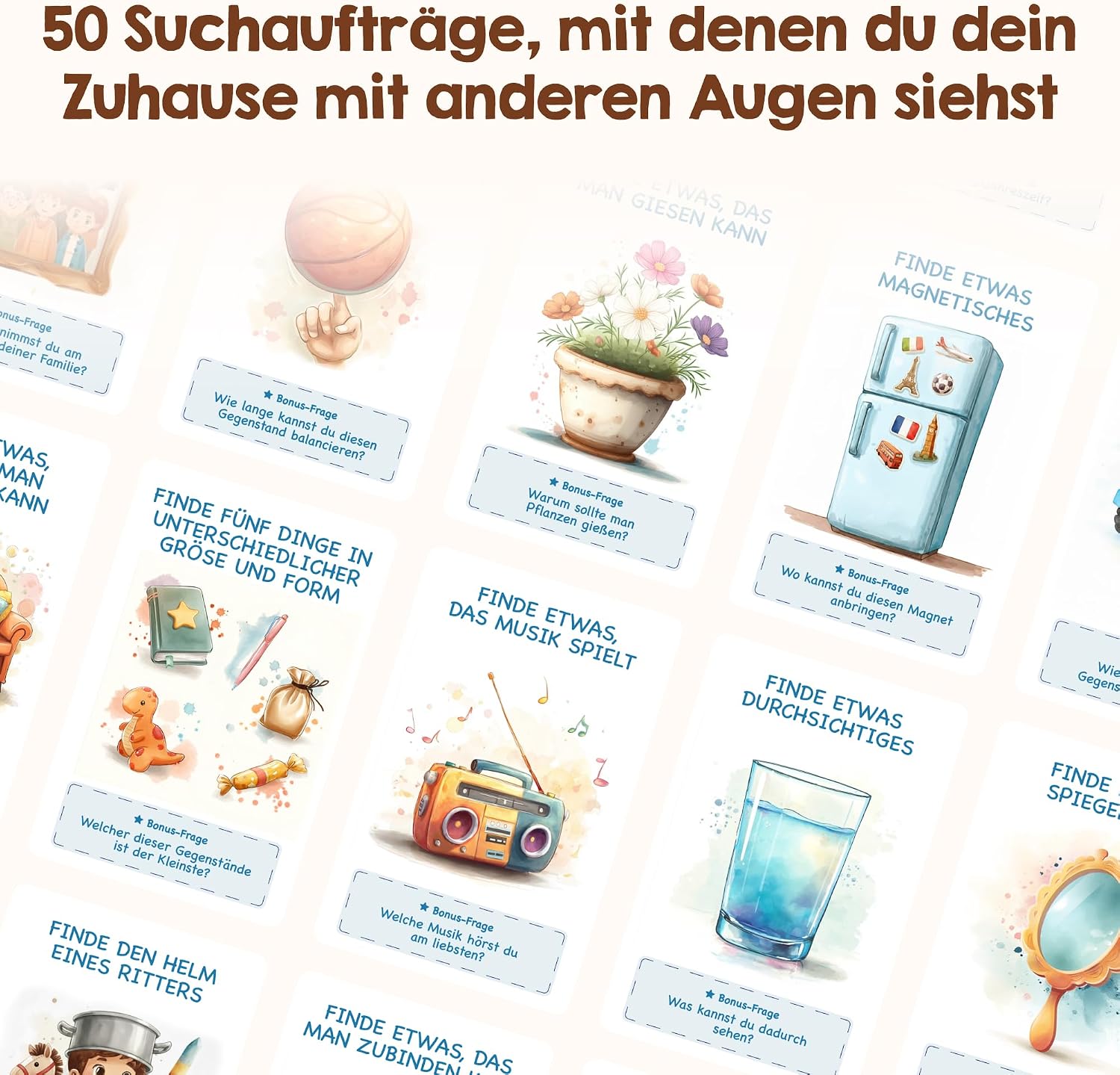 Detalle de Edubini GEFUNDEN! Outdoor Suchspiel 50 Karten