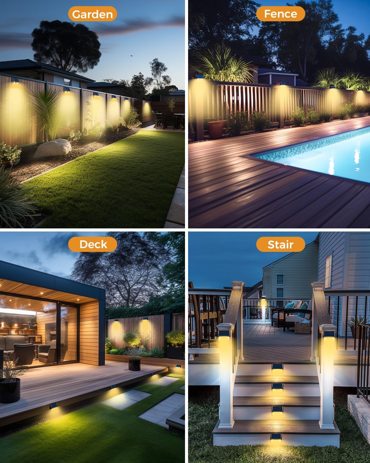 Detalle de vighep Solar motion LED lights 22% efficiency