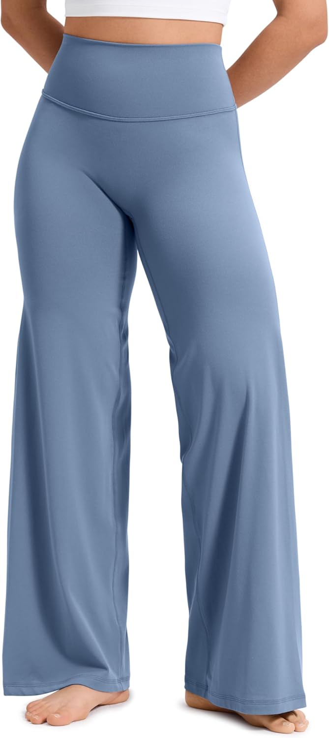 Thumbnail 6 de CRZ YOGA Femme Sans Couture Avant Pantalon Large – Taille Haute 71/76/81cm, Confort et Décontracté