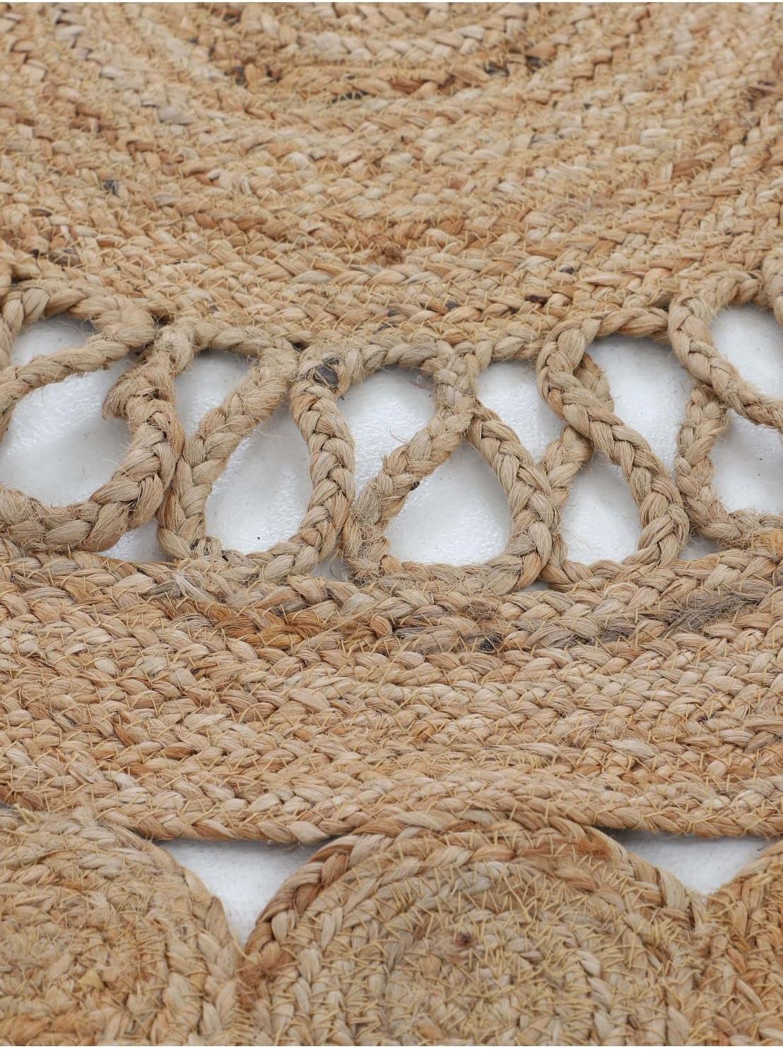 Thumbnail 5 de CarpetFine Alfombra Redonda de Yute Ella 200 cm ☀️