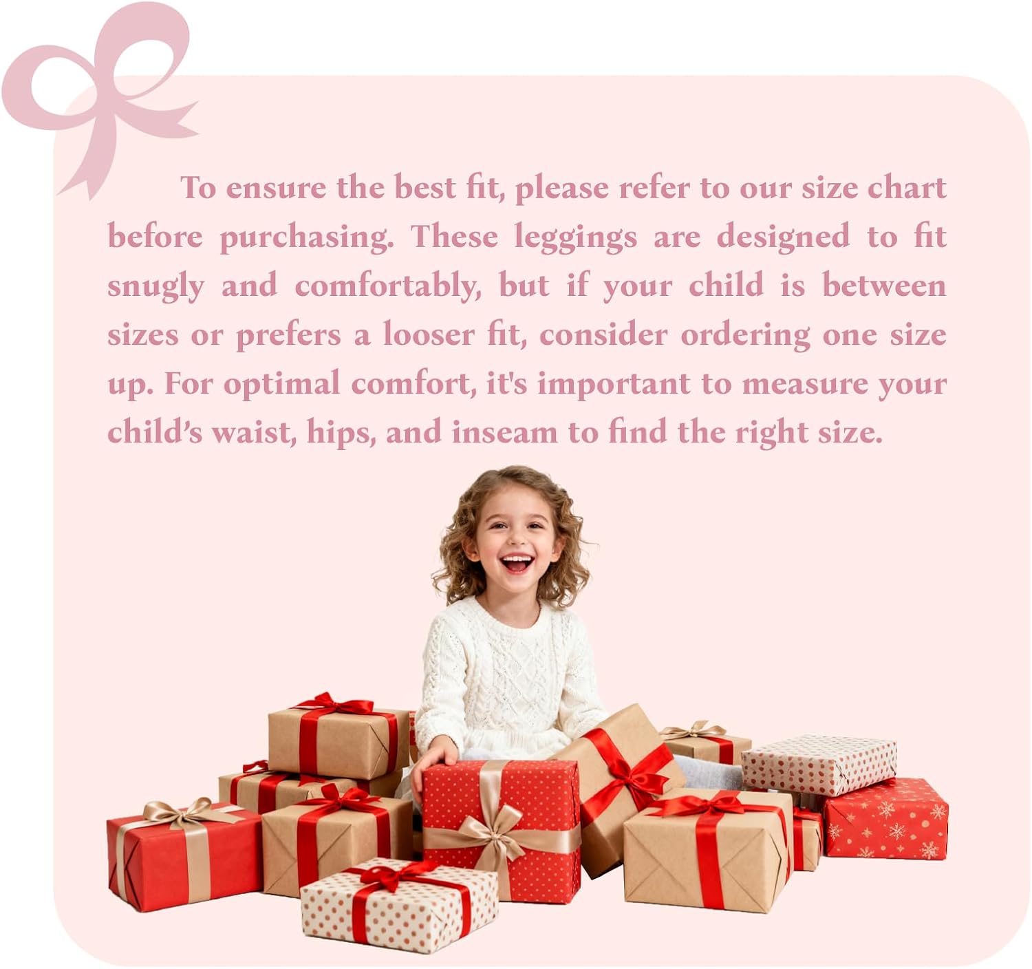 Detalle 2 de Whimtoyland Girls’ Leggings 5-Pack, Ankle-Length Stretch, Sizes 4–12