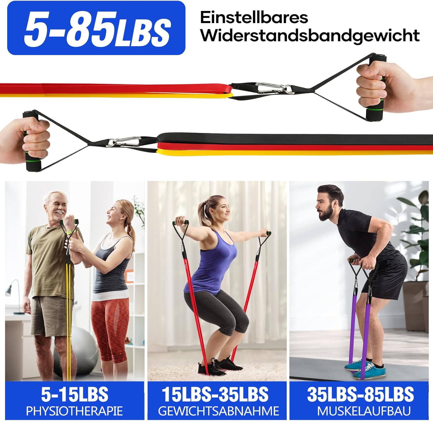 Thumbnail 2 de Fokky Resistance Bands Set 4 Stufen 🏋