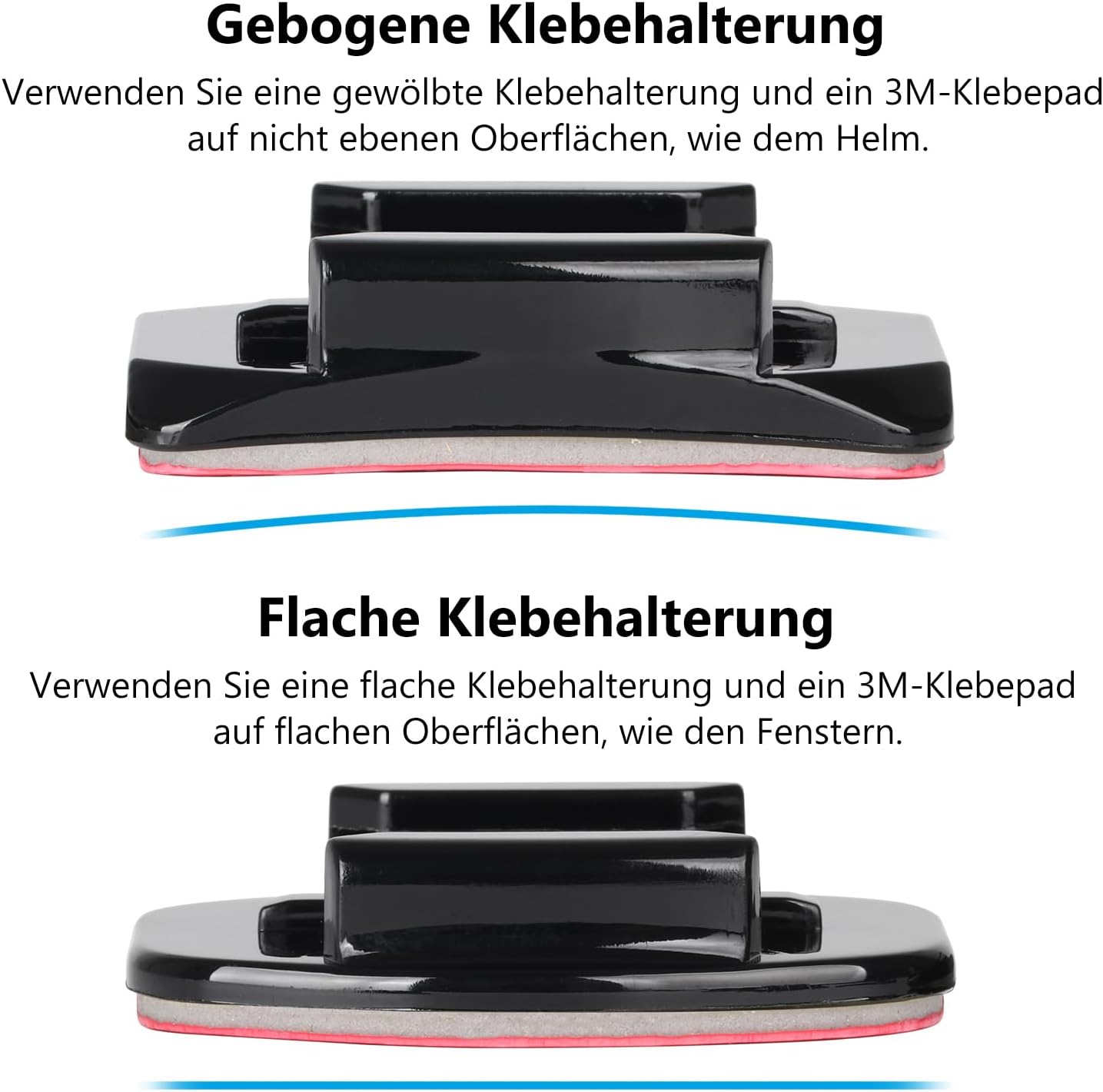 Detalle 2 de HSU Halterungsset 12-teilig für Action-Kameras