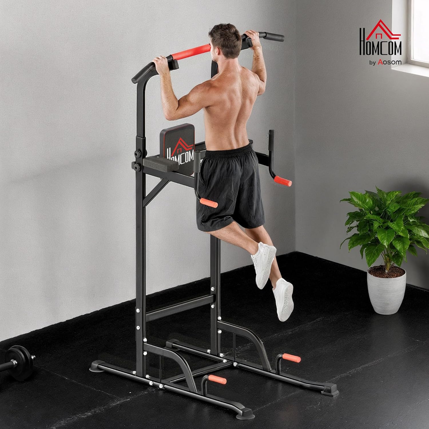 Thumbnail 1 de HOMCOM Torre de Ejercicios Multifuncional 120 kg