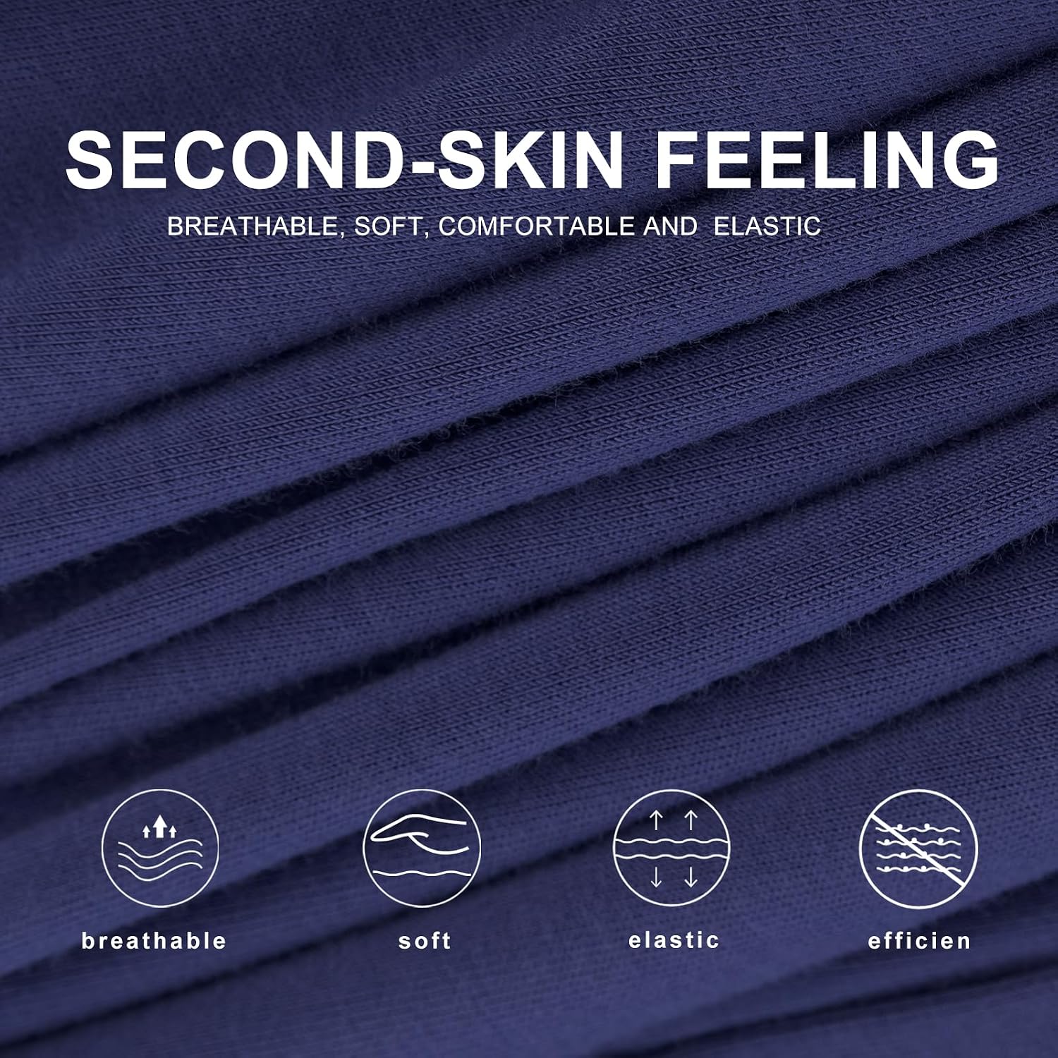 Detalle 2 de Bamboo Cool Mens Boxer Shorts 5-Pack