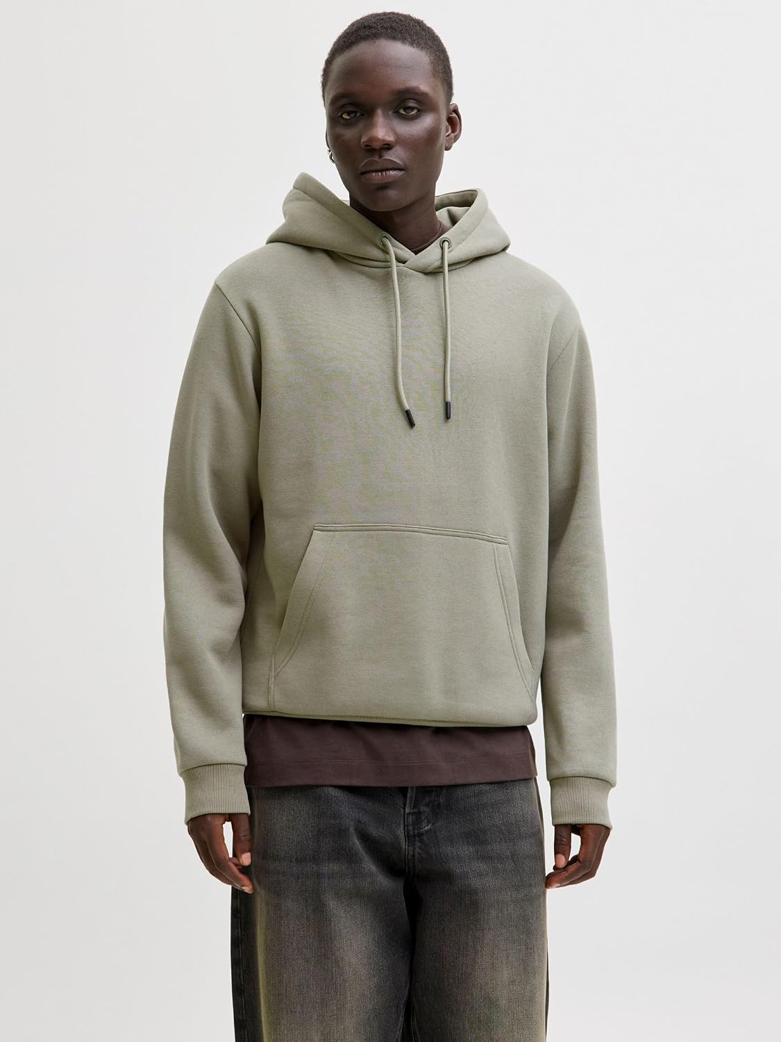 Detalle 2 de JACK & JONES Jjebradley Sweat Hood Noos – Hoodie mit langen Ärmeln