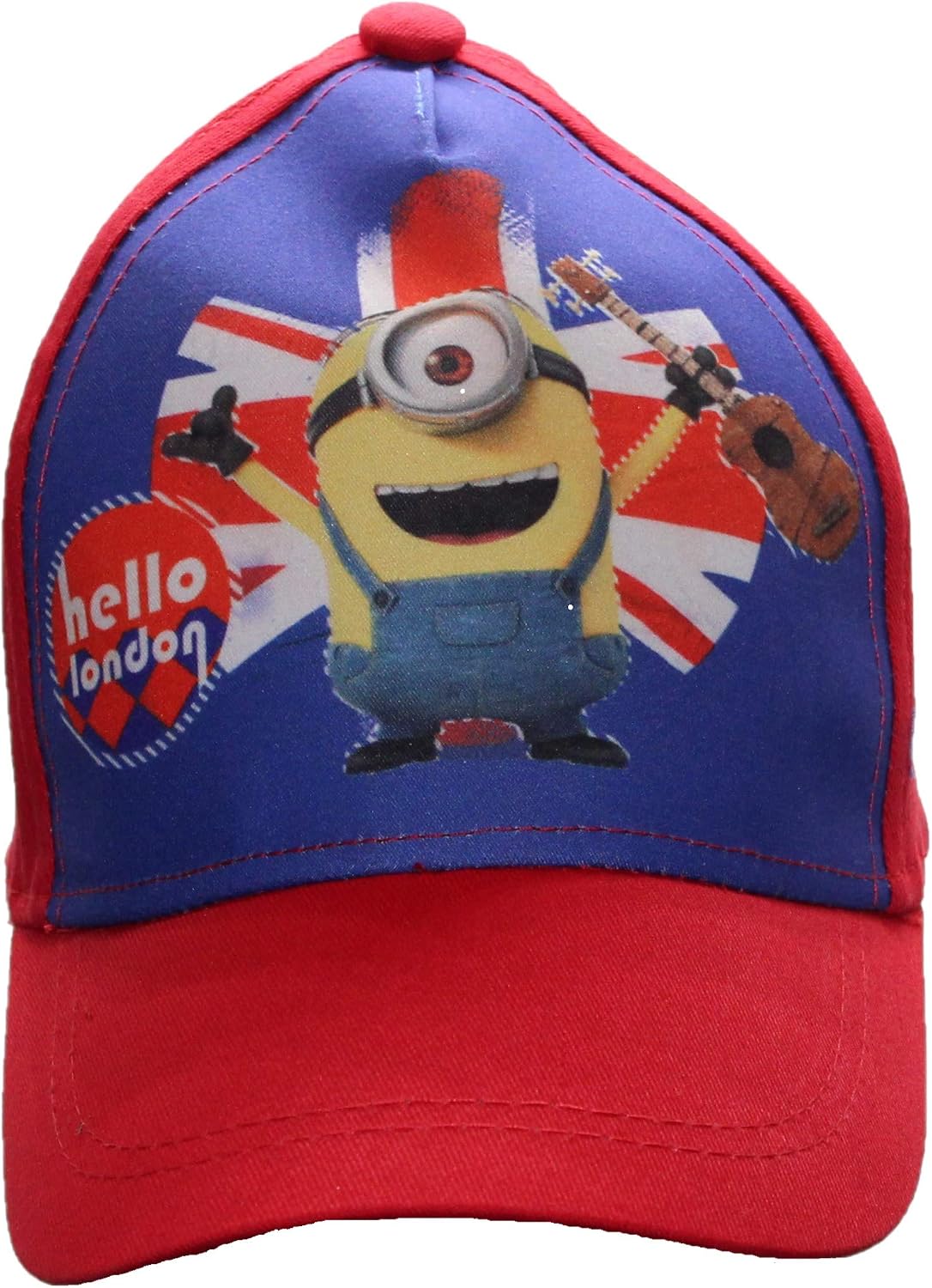 Thumbnail 5 de Minion berretto baseball Hello London Blue