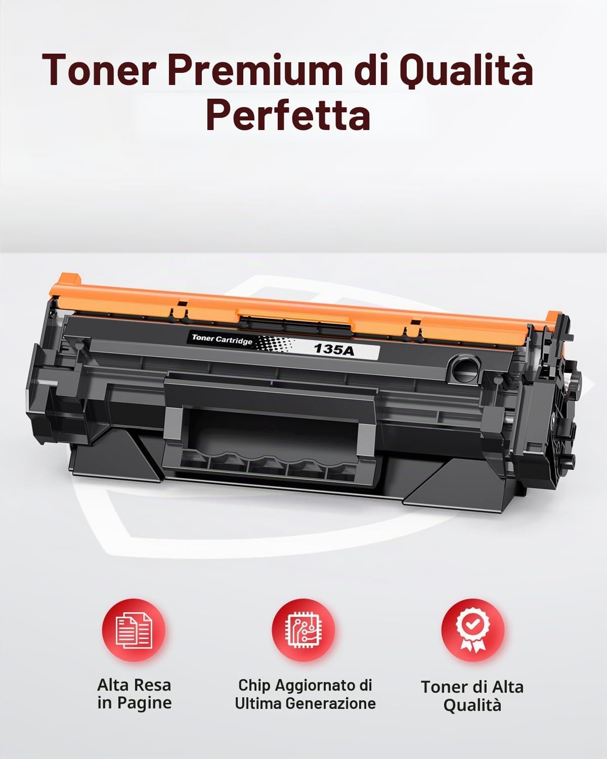 Detalle 2 de Halloya 135A W1350A Toner Con Chip Compatibile per HP LaserJet M234/M209 – Nero, 1-Pack