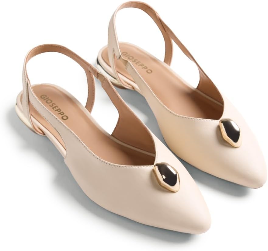 Detalle de GIOSEPPO Femme Muhuru Chaussure Baby: mules en cuir délicates au design féminin