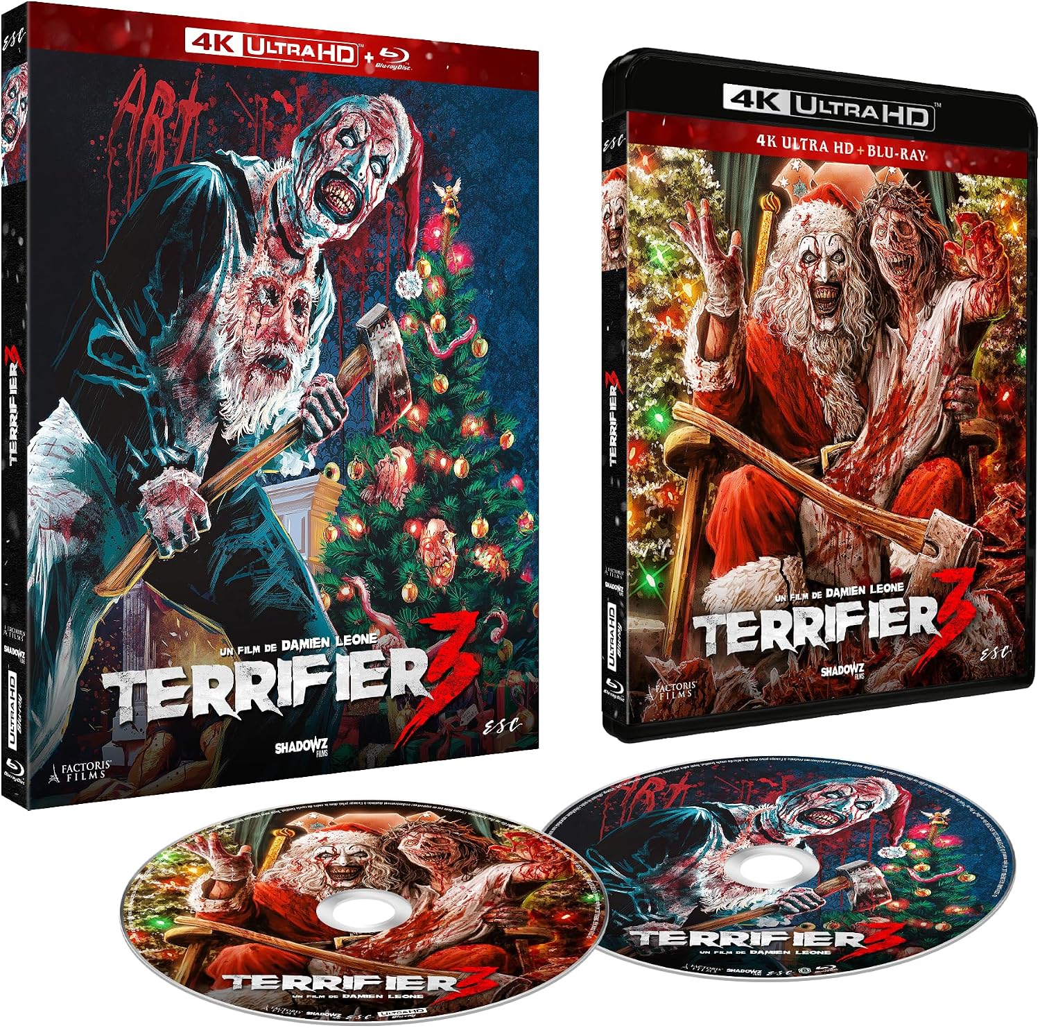 Thumbnail 1 de Terrifier 3 på 4K Ultra HD och Blu-ray med Dolby Vision och HDR10