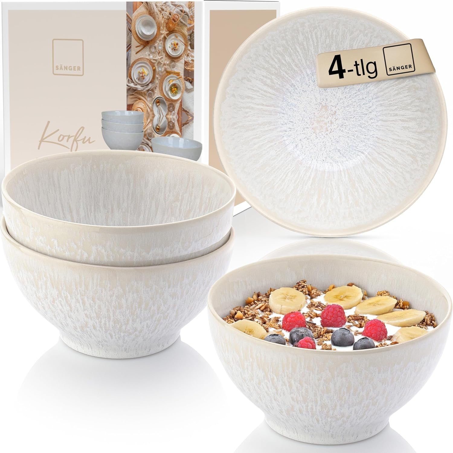 Thumbnail 5 de SÄNGER Santorini Kaffeetassen Set 150 ml