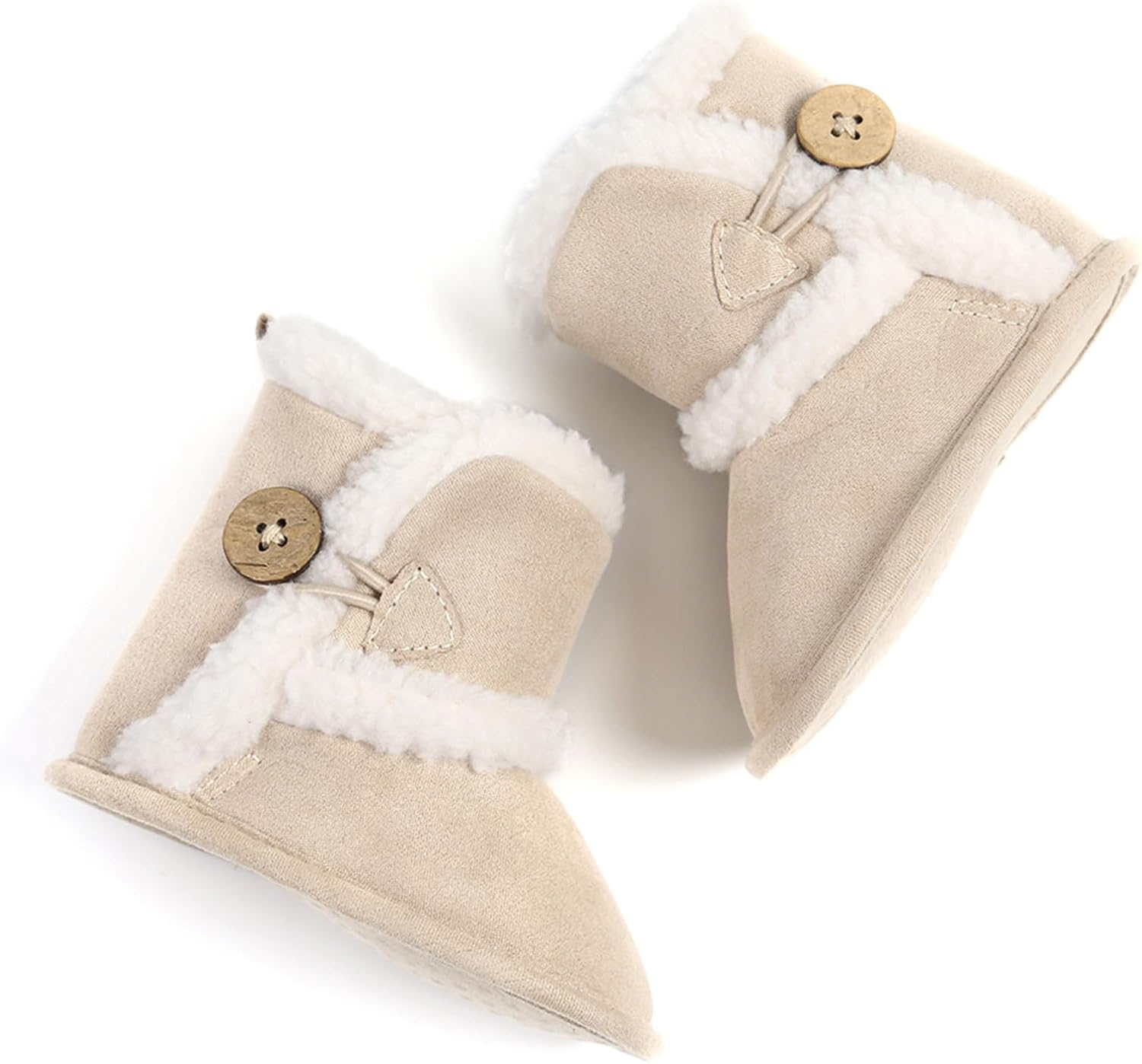 Thumbnail 1 de Outfit Spring Baby Winter Warm Fleece Bootie: Non-Slip Prewalker Shoes for Newborns to 18 Months