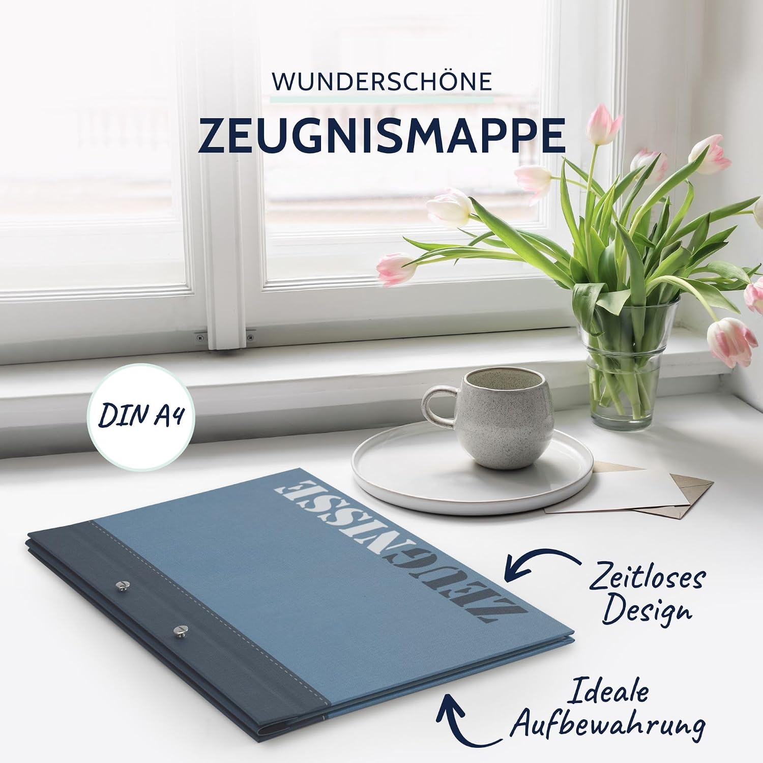 Thumbnail 1 de goldbuch 36114 Zeugnismappe 12 Hüllen