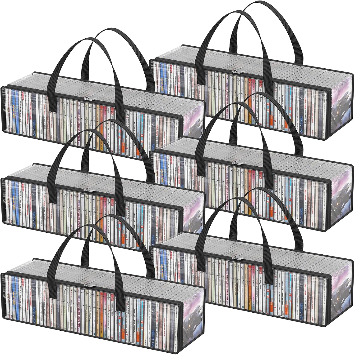 Detalle de Lifewit CD Storage Bags, 300-Disc Capacity