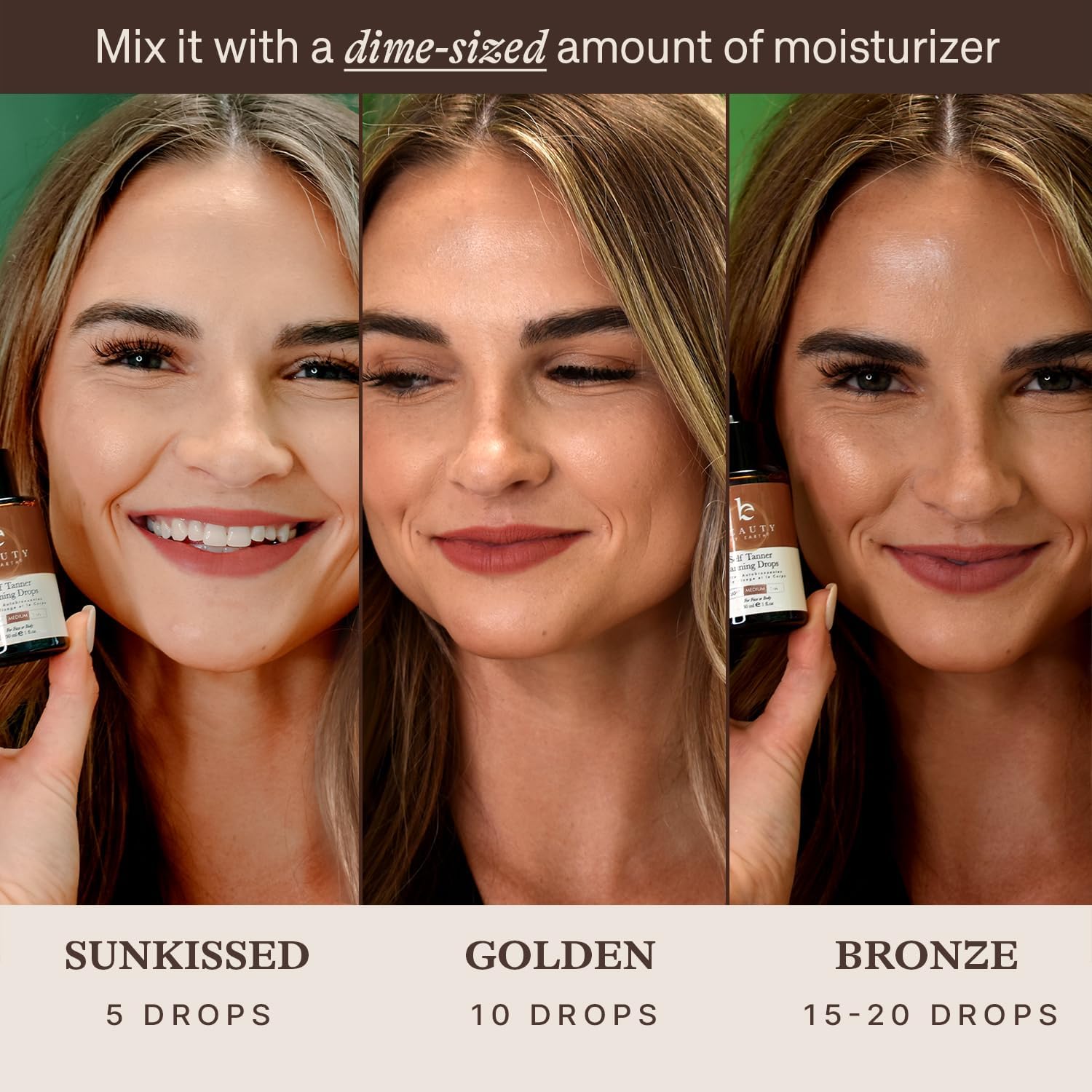 Detalle 2 de Self Tanning Drops Medium by Unknown Brand