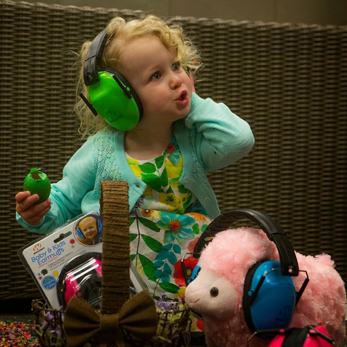 Detalle de Walker's folding kids' earmuffs