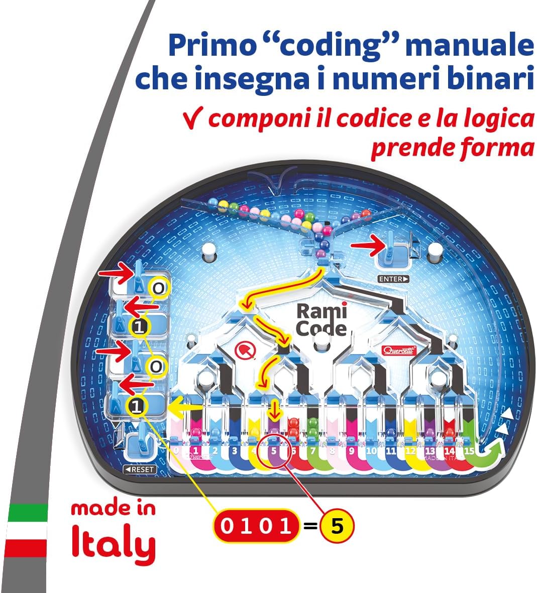 Thumbnail 4 de Quercetti Rami Code: Gioco Educativo per il Pensiero Computazionale dai 5 Anni