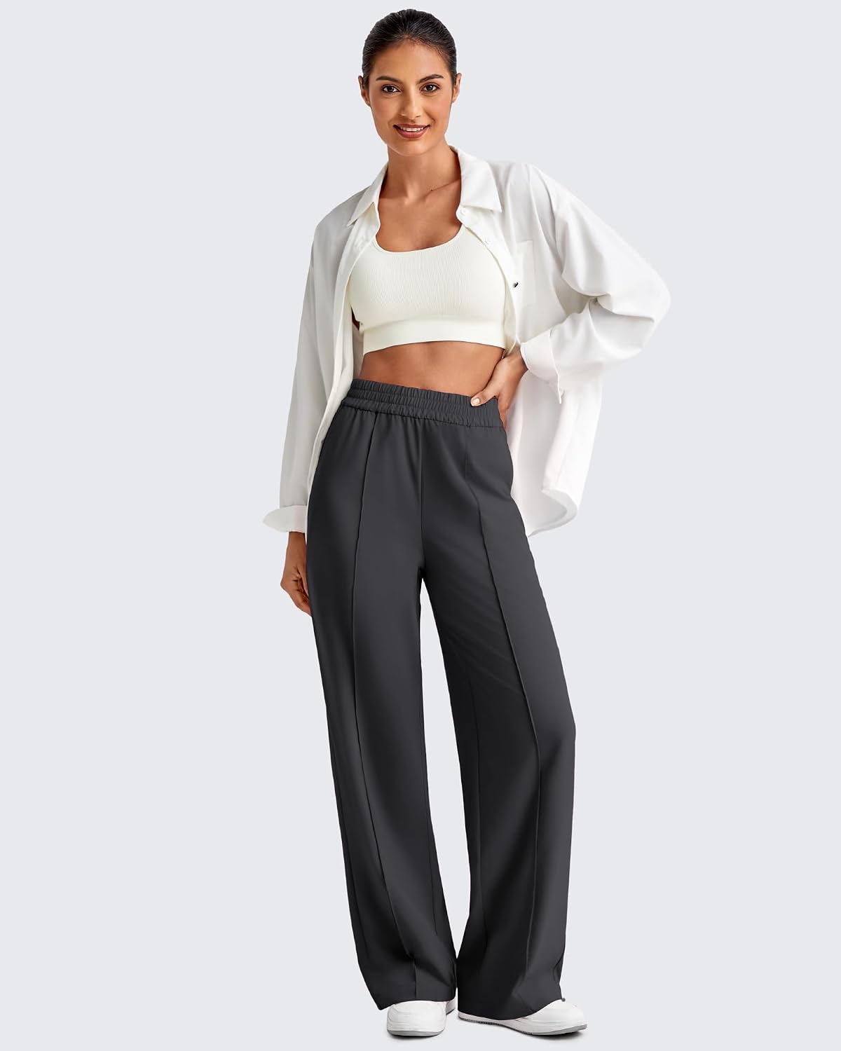 Thumbnail 1 de G4Free Wide-Leg Pants in Chillwhisp Fabric