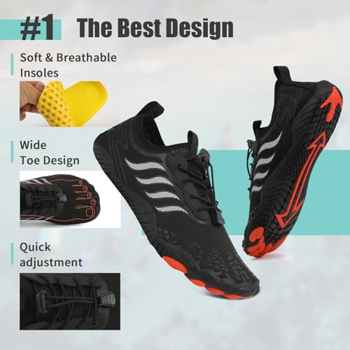 Detalle 2 de Hanani Water Shoes: Quick-Drying Barefoot-Style Beach & Swim Shoes