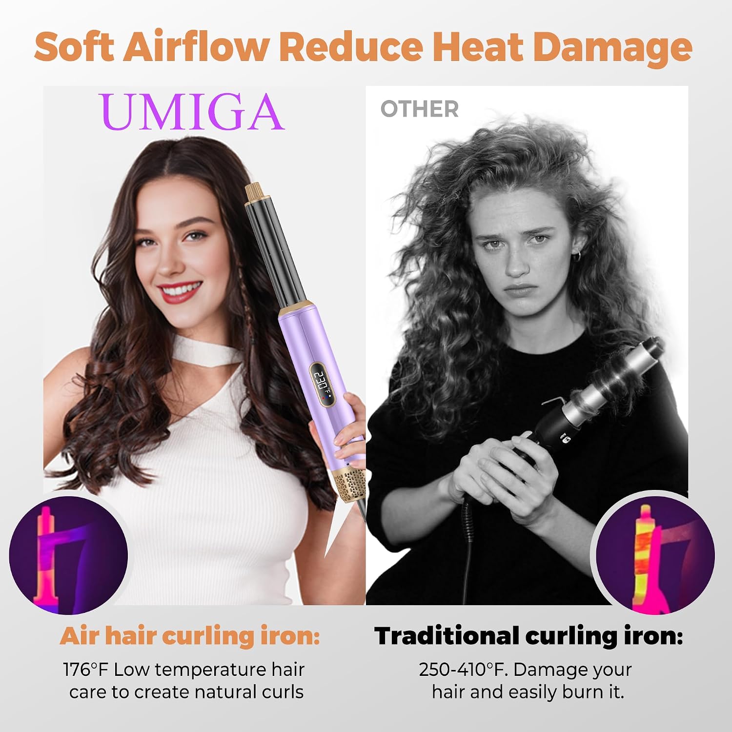 Thumbnail 4 de UMIGA All-in-One Hot Air Styler: 5-in-1 Hair Air Styler for Home and Travel