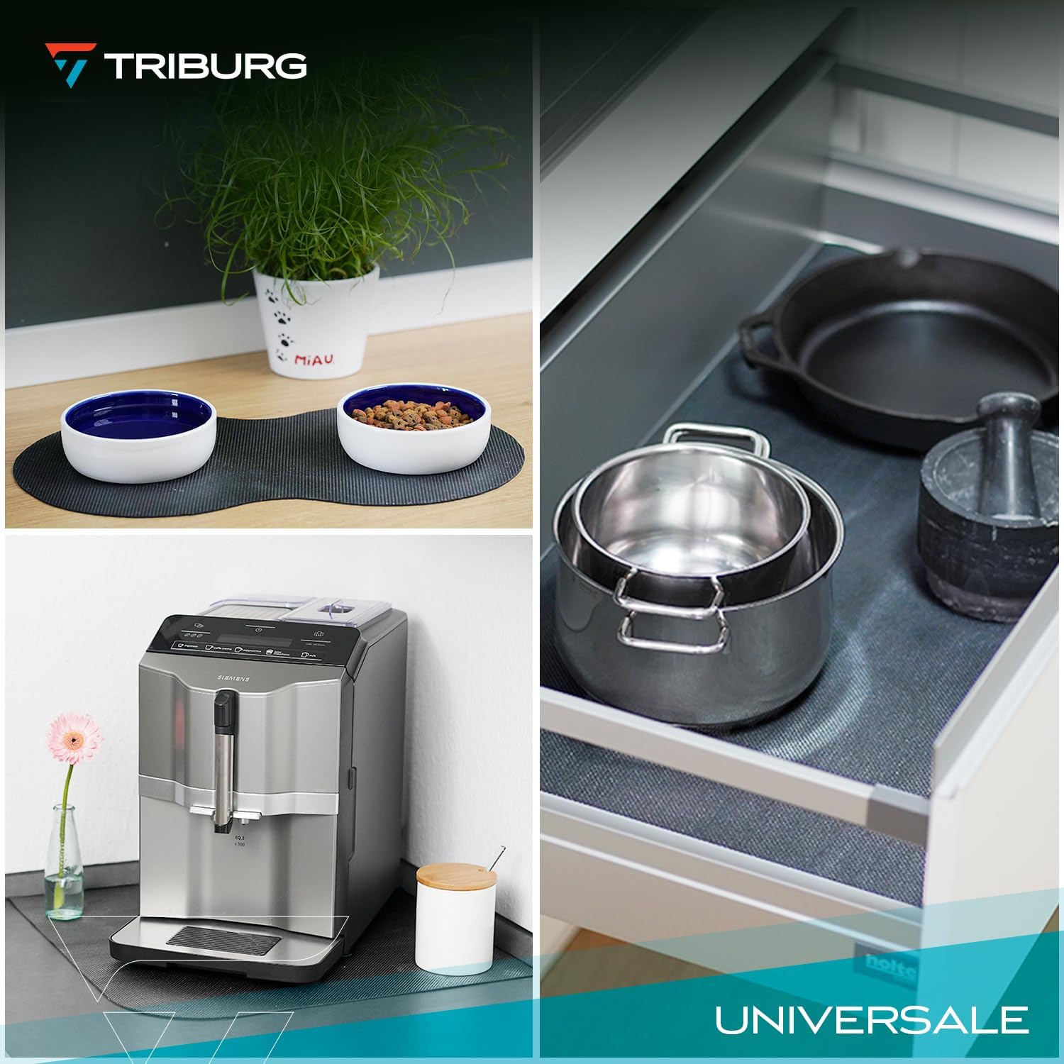 Thumbnail 6 de TRIBURG tappetino universale antiscivolo 60x90 cm impermeabile e tagliabile su misura