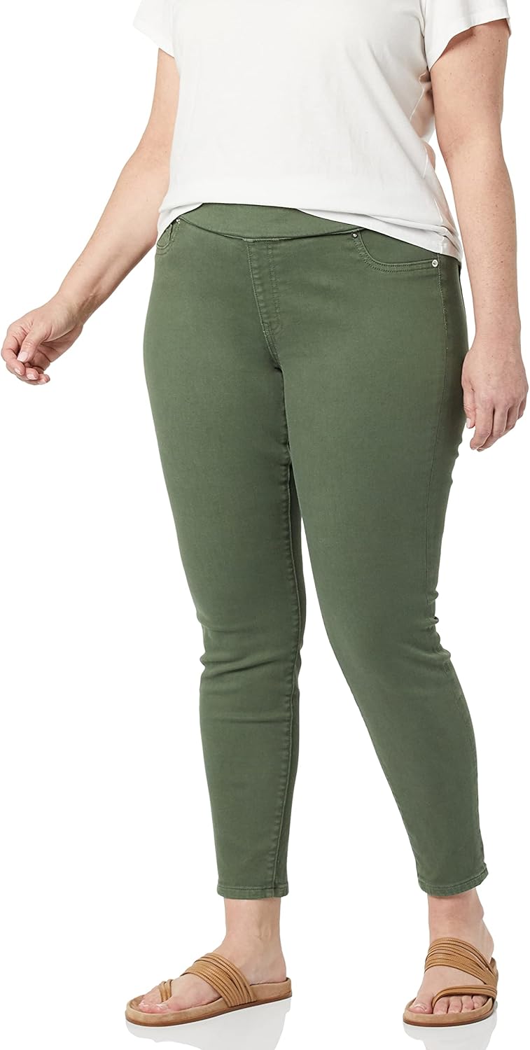 Thumbnail 3 de Amazon Essentials Women’s Stretch Pull-On Jeggings (Plus Sizes) – Skinny fit denim feel
