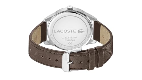 Thumbnail 2 de Lacoste Montre Analogique à Quartz pour Homme – Collection Vienna, bracelet cuir marron (2011046)