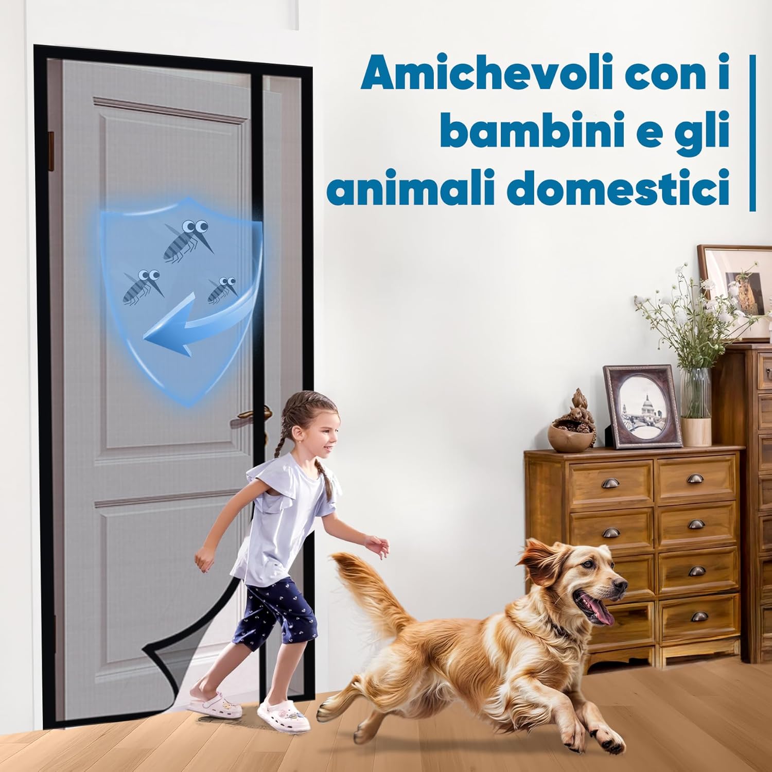 Thumbnail 6 de Sekey Mosquitera de Fibra de Vidrio con Cierre Magnético 🦟