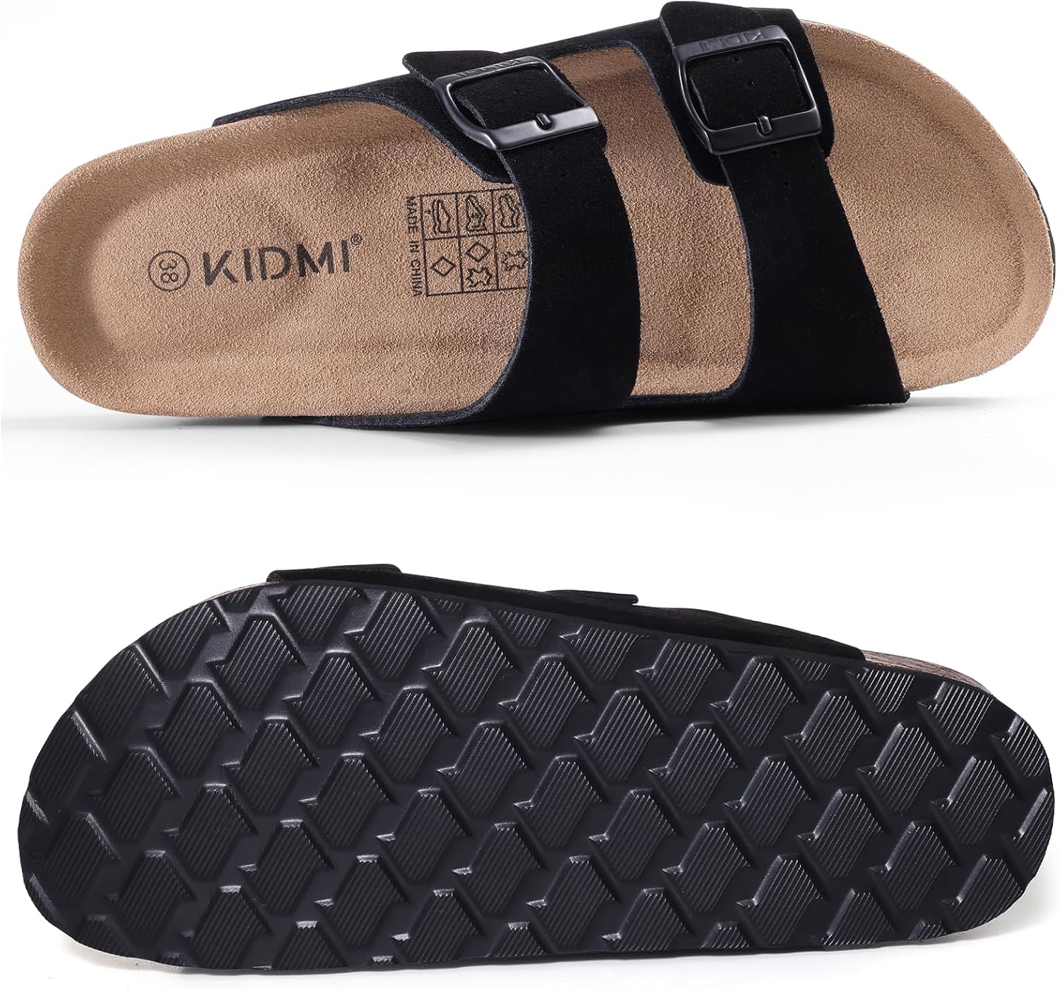 Detalle 2 de KIDMI Unisex Summer Sandals with Arch Support and Cork Footbed