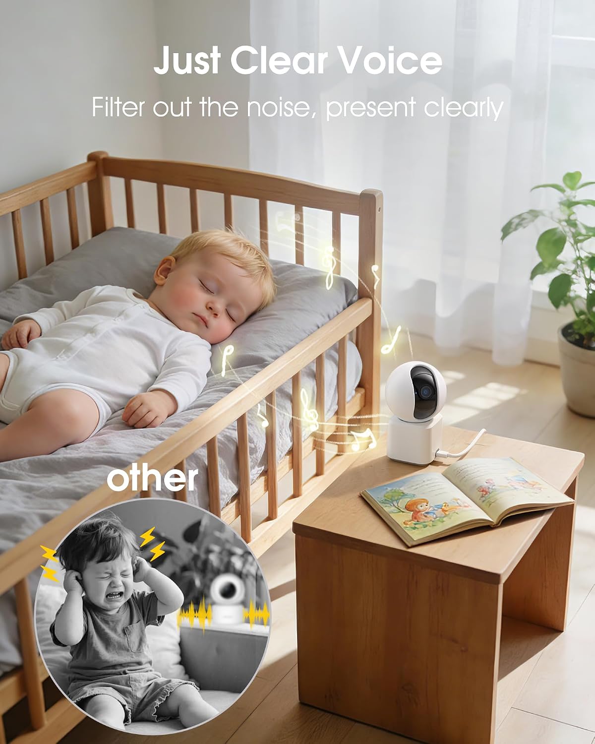 Thumbnail 5 de ARCCTV Y3 Indoor Security Camera, 360° Dual-Lens 2‑Pack with 24/7 Recording