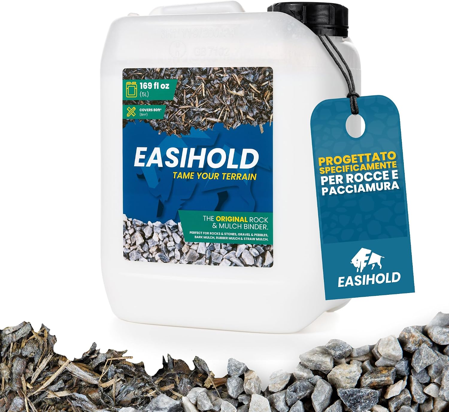 Detalle de EASIHOLD Rocks legante per ghiaia 5 L