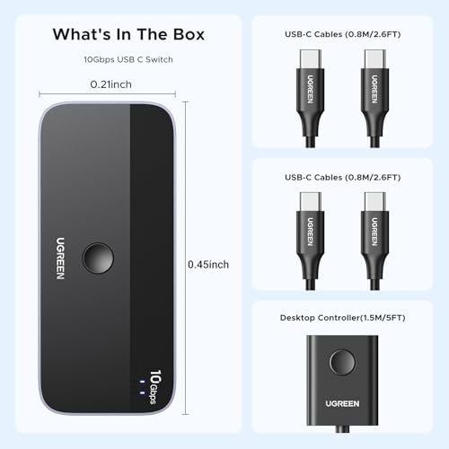 Thumbnail 6 de UGREEN Switch USB C 3.2 10 Gbps ⚙️