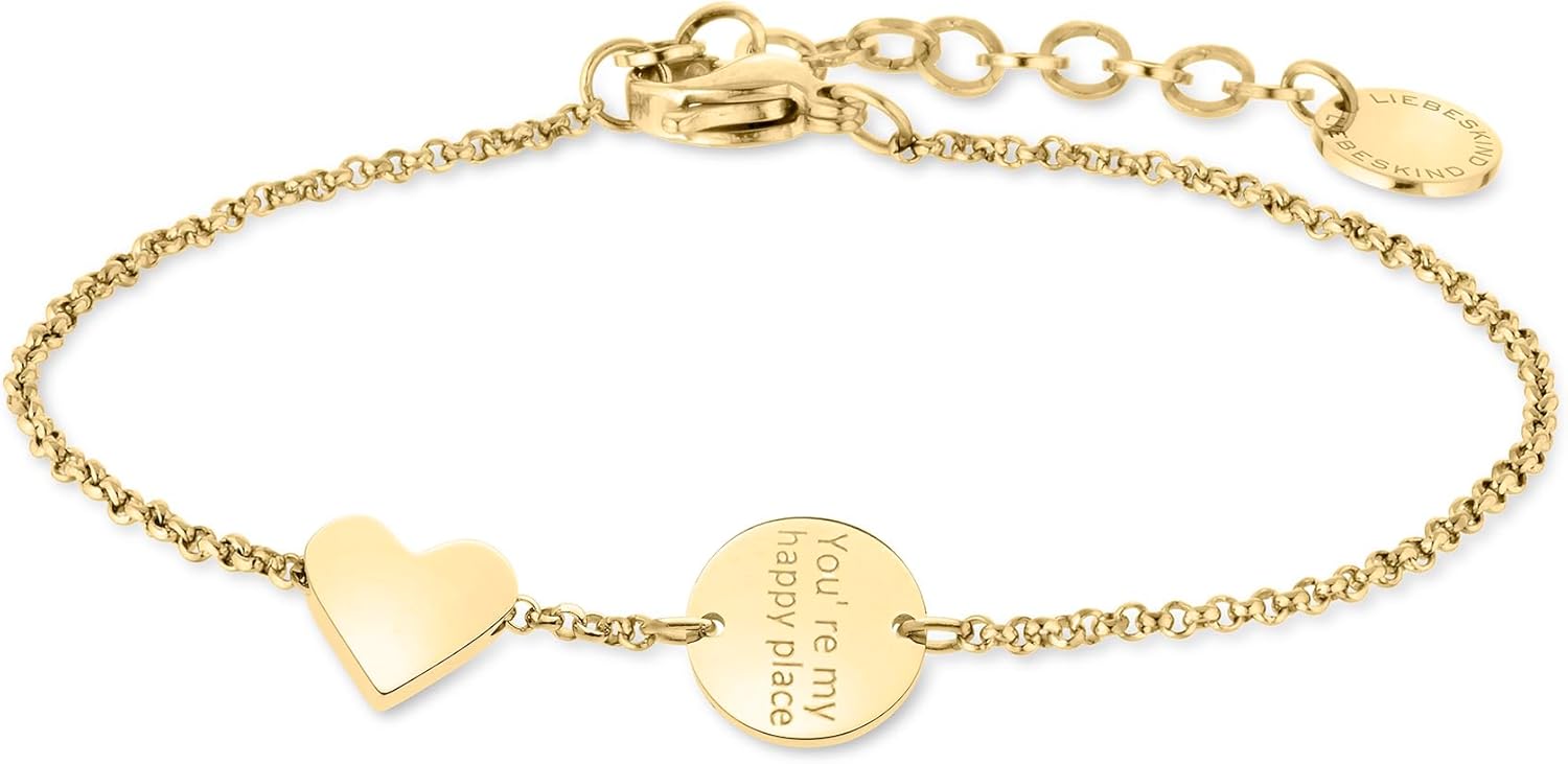 Thumbnail 4 de Liebeskind Berlin Statement-Armband Edelstahl mit IP Roségold, 20 cm