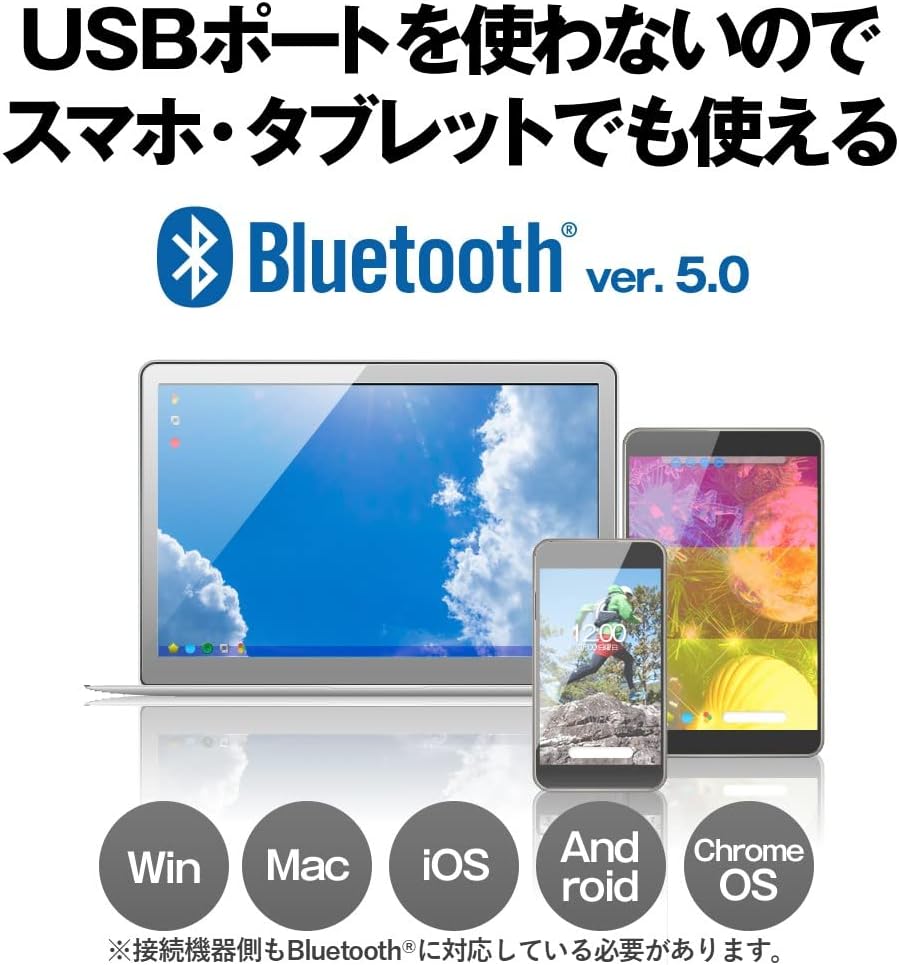 Detalle 2 de バッファロー BSMBB305BK Bluetooth 5ボタンマウス BlueLED・戻る/進む対応