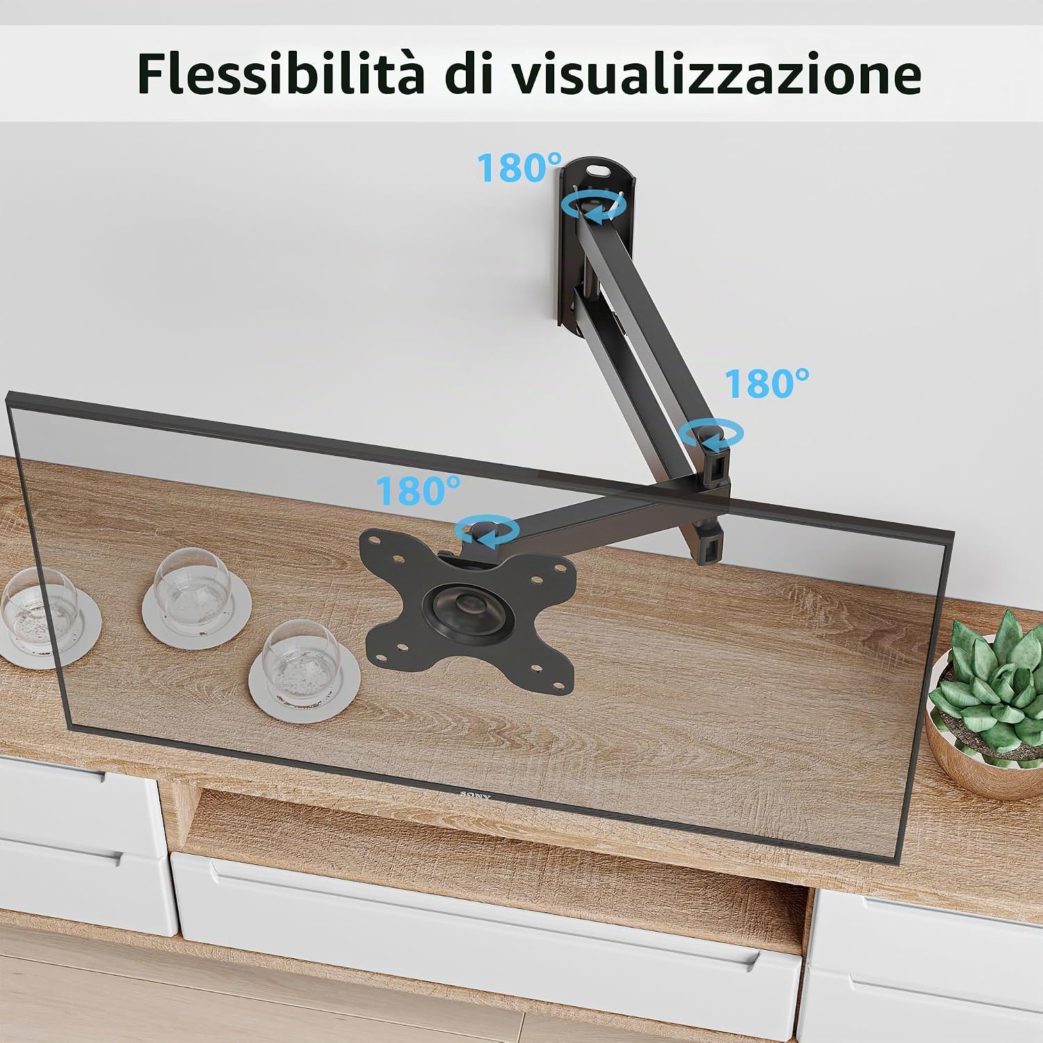 Detalle de BONTEC Supporto TV 13-30 pollici