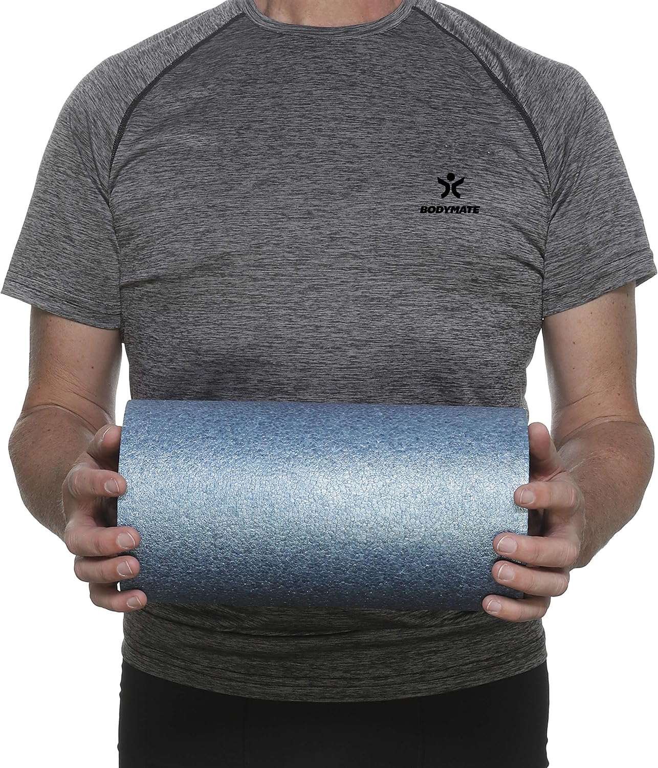 Detalle de BODYMATE Faszienrolle Standard Mittel-Hart, 30 cm x 15 cm – inklusive gratis E-Book