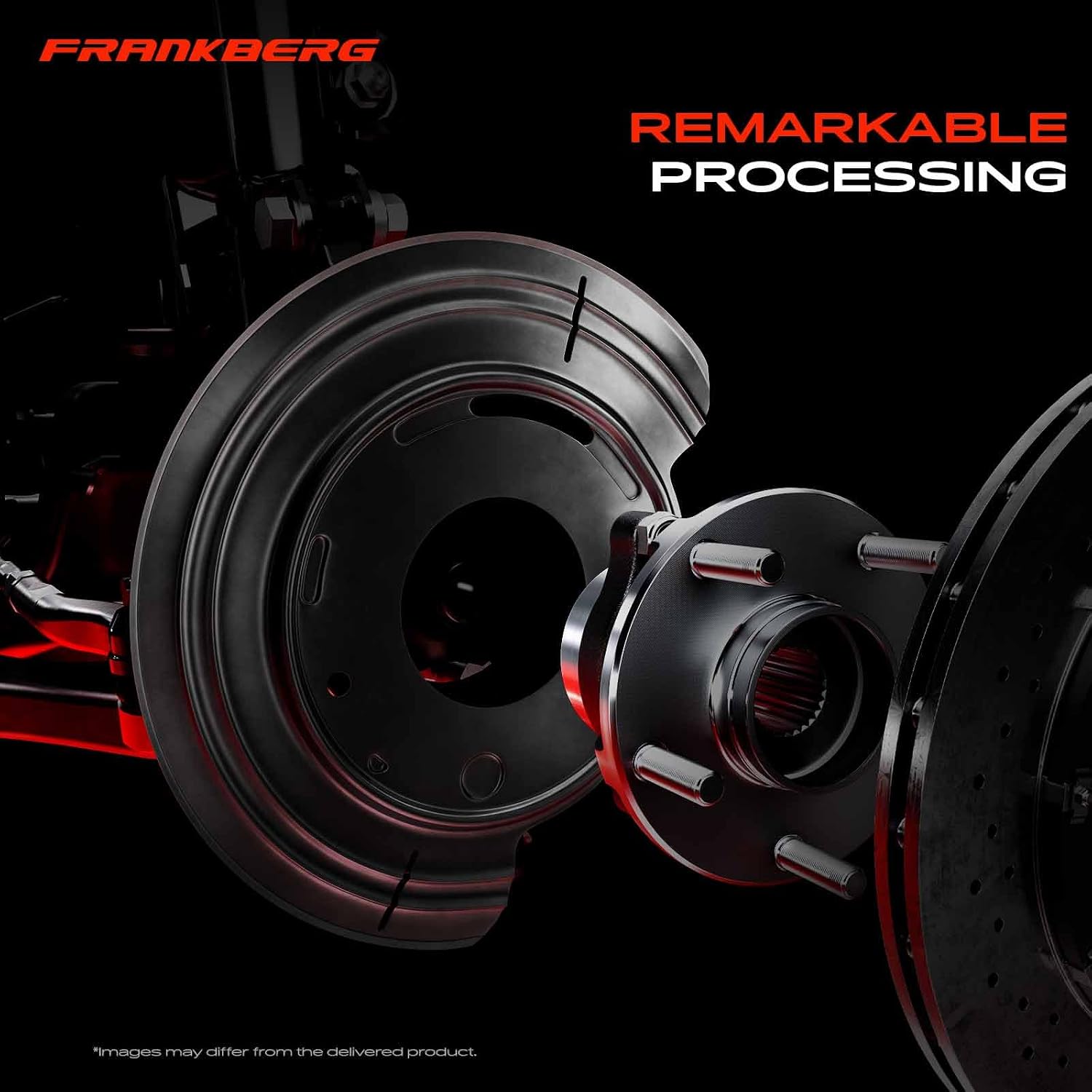 Thumbnail 2 de Frankberg Brake Dust Shield 1K0615611AB Replacement