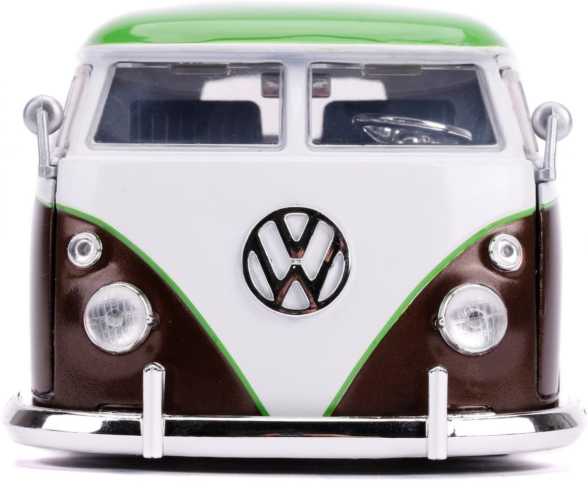 Detalle de Jada 253225013 Marvel 1963 Bus Pickup, metalowy model 1:24 z figurką Groota