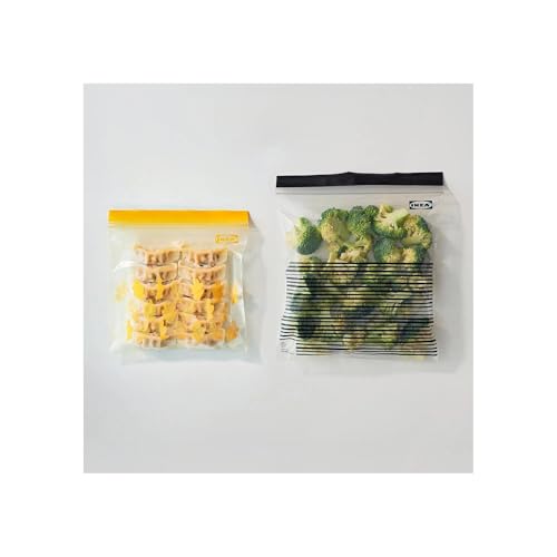 Thumbnail 7 de Ikea Istad Sacchetti richiudibili: 50 pezzi (25x 1,2 L e 25x 2,5 L) per freezer, colore viola