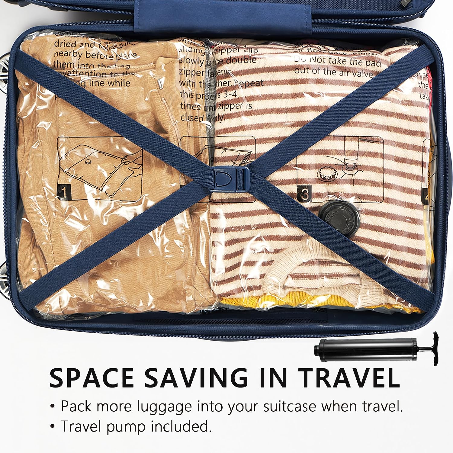 Thumbnail 5 de Vacuum Storage Bags 9-Pack with Travel Pump