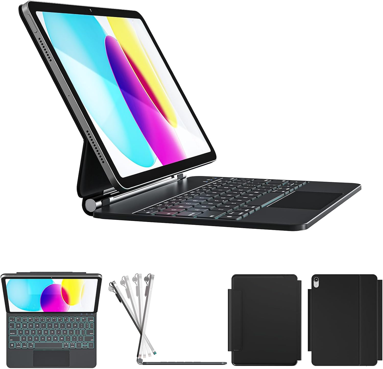 Detalle de RAYMCRAFT Keyboard Case for iPad 11th 10.9"