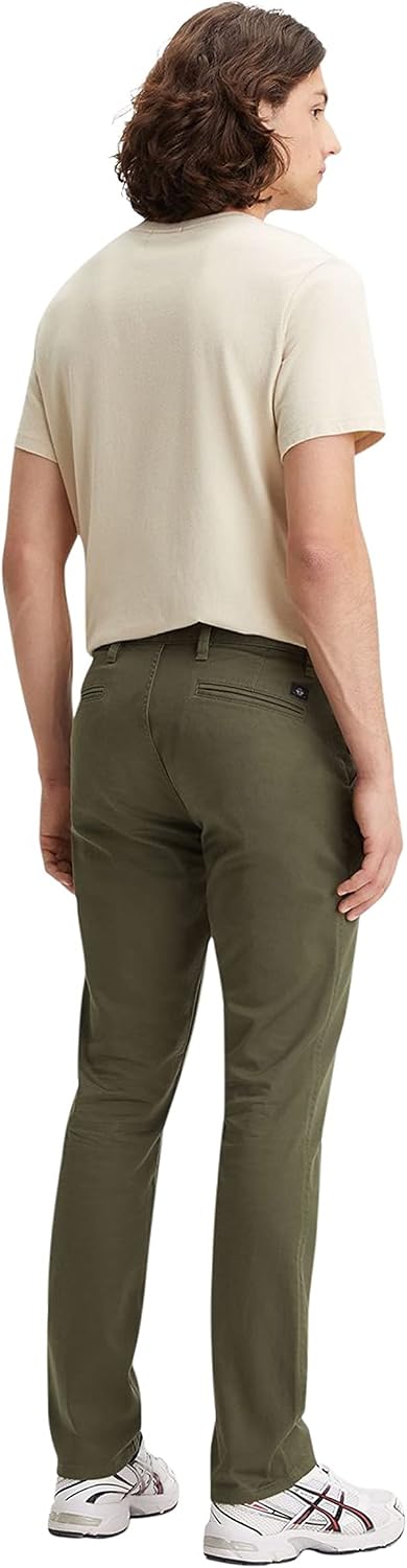Detalle de Dockers Alpha Original 44715 Men's Slim Chinos in Stretch Twill