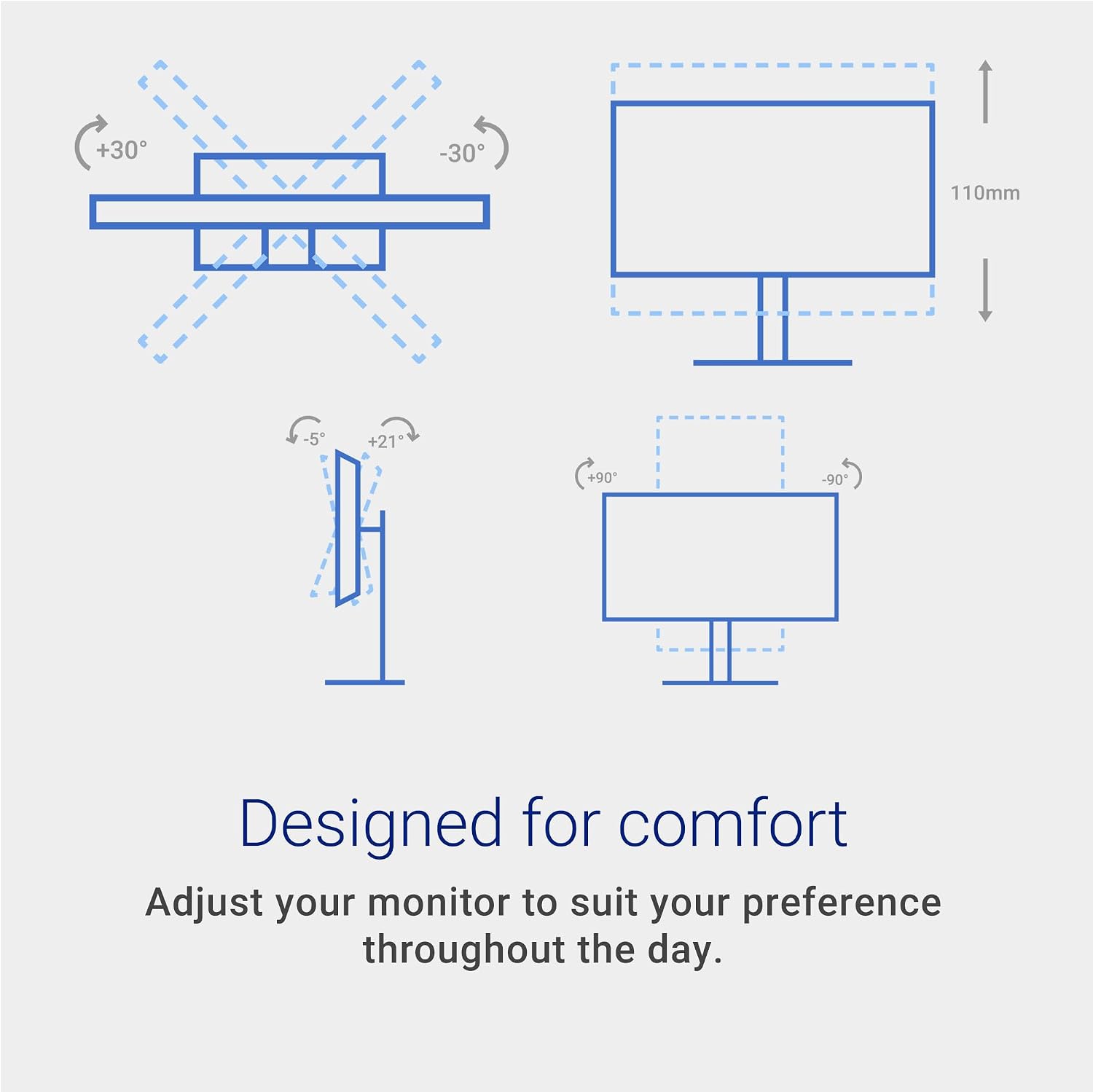 Thumbnail 5 de Dell 27 Plus QHD Monitor (S2725DSM) — 27-Inch, 144Hz, 1ms, Built-in Speakers, AMD FreeSync