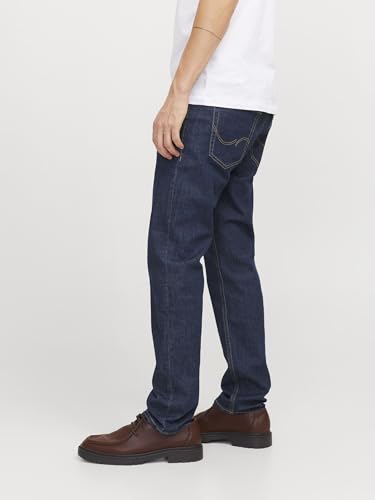 Detalle 2 de Jack & Jones Jjiglenn Jjoriginal Am 815 Noos: Vaqueros slim para hombre en Blue Denim