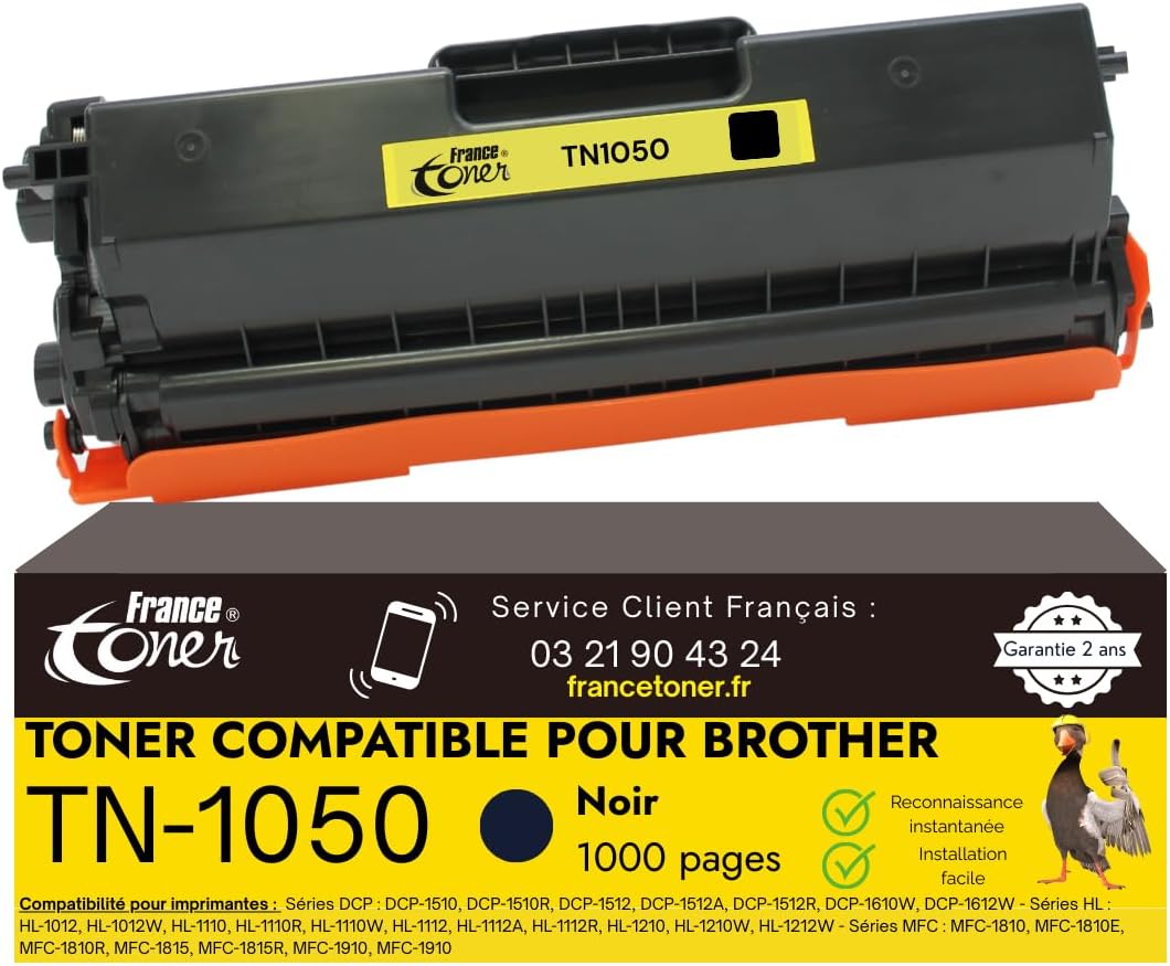 Thumbnail 6 de FranceToner TN-1050 Pack 3 Noir